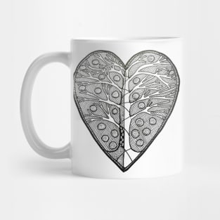 Tree of life art graphic Mug